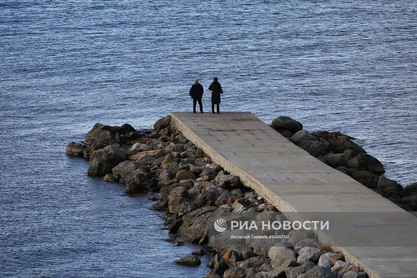 В Краснодарском крае обустраивают "зимние пляжи"