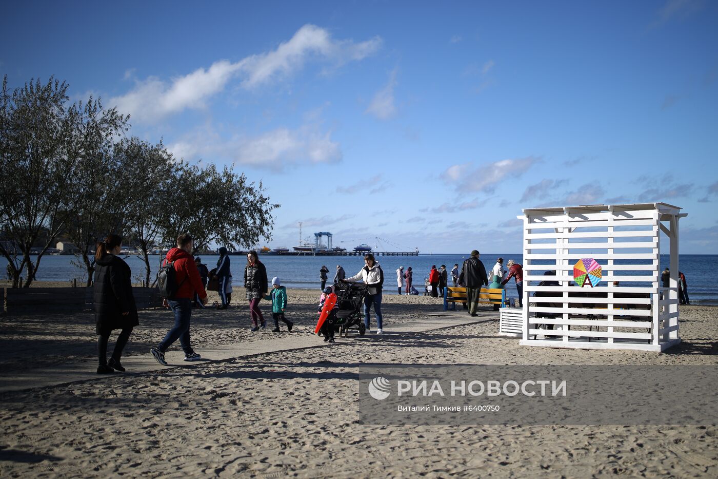 В Краснодарском крае обустраивают "зимние пляжи"