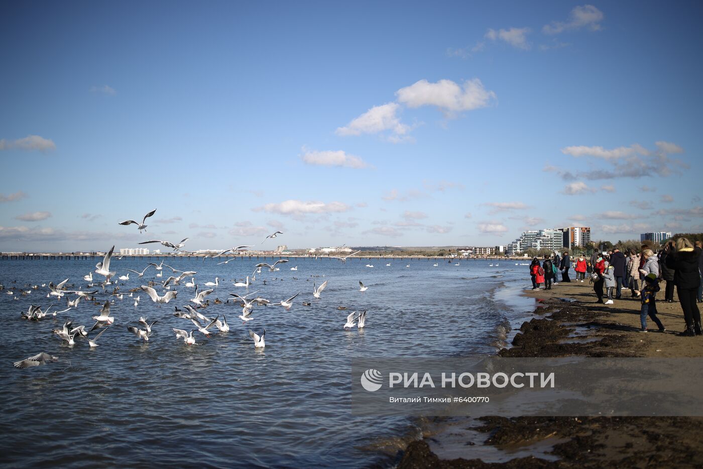 В Краснодарском крае обустраивают "зимние пляжи"