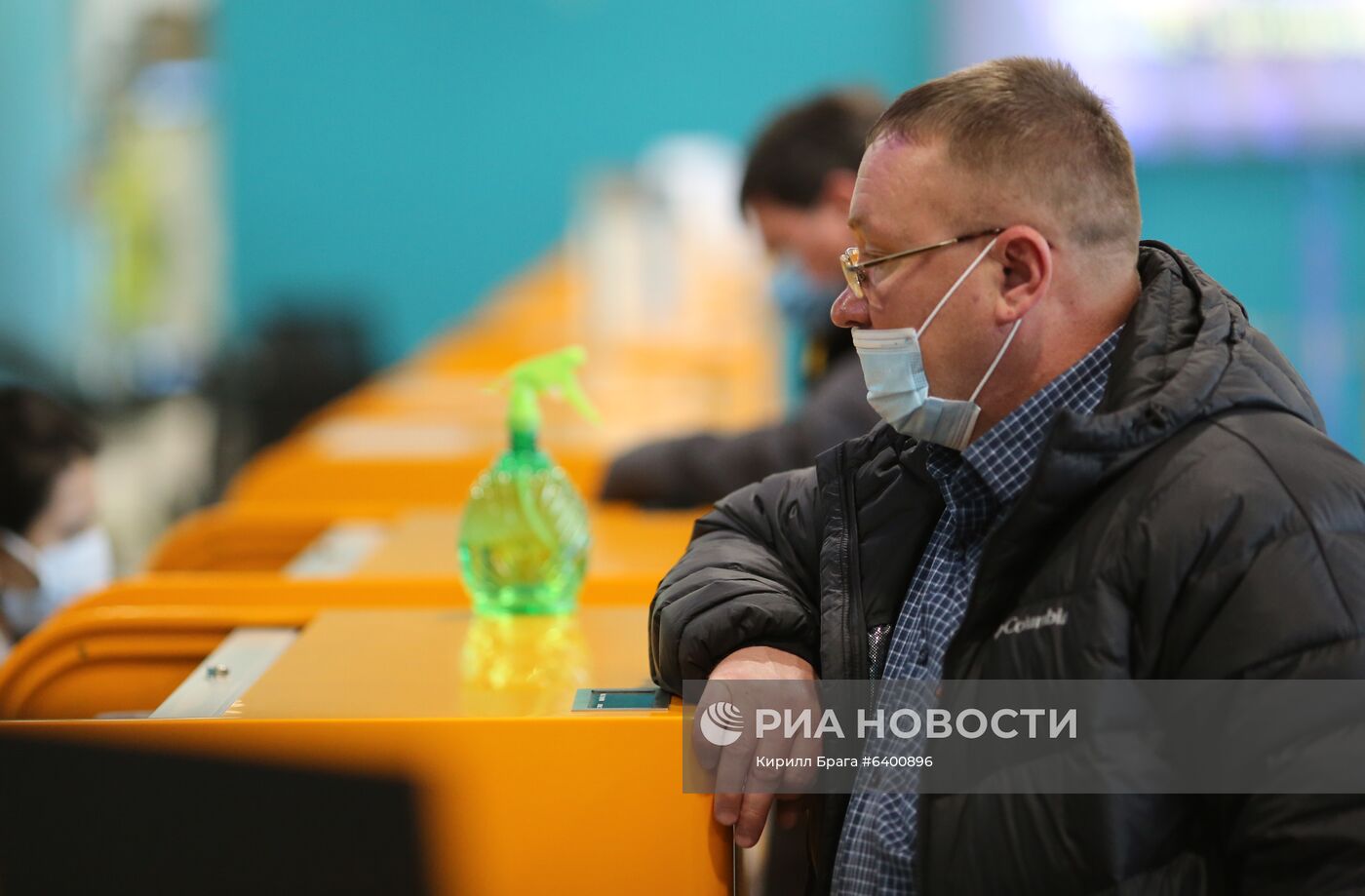 Международный аэропорт Волгограда в период пандемии коронавируса