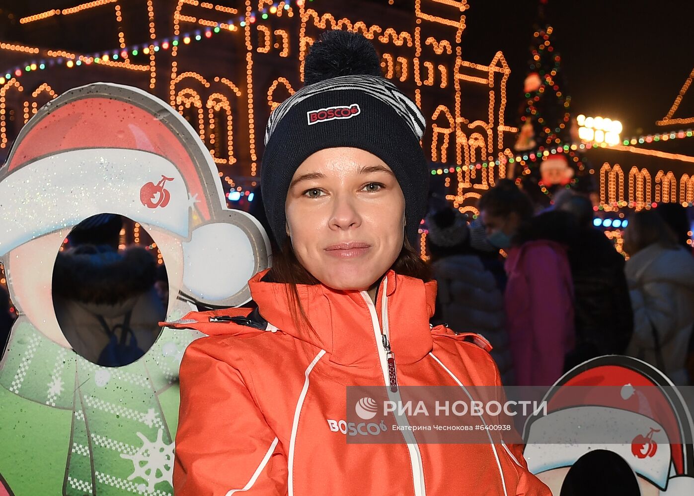 Открытие ГУМ-катка на Красной площади