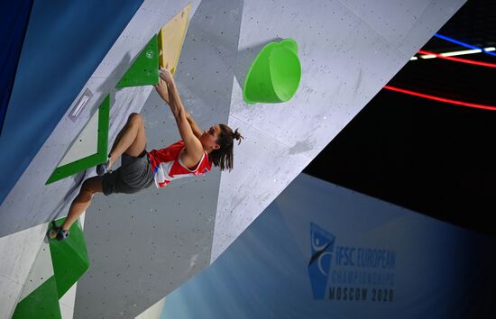 Скалолазание. Чемпионат Европы. Многоборье