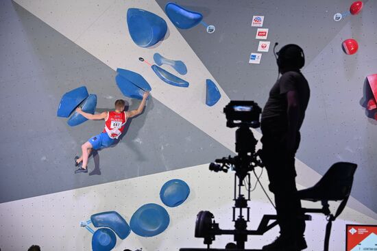 Скалолазание. Чемпионат Европы. Многоборье