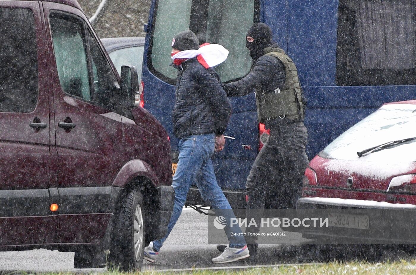 Акция протеста в Минске