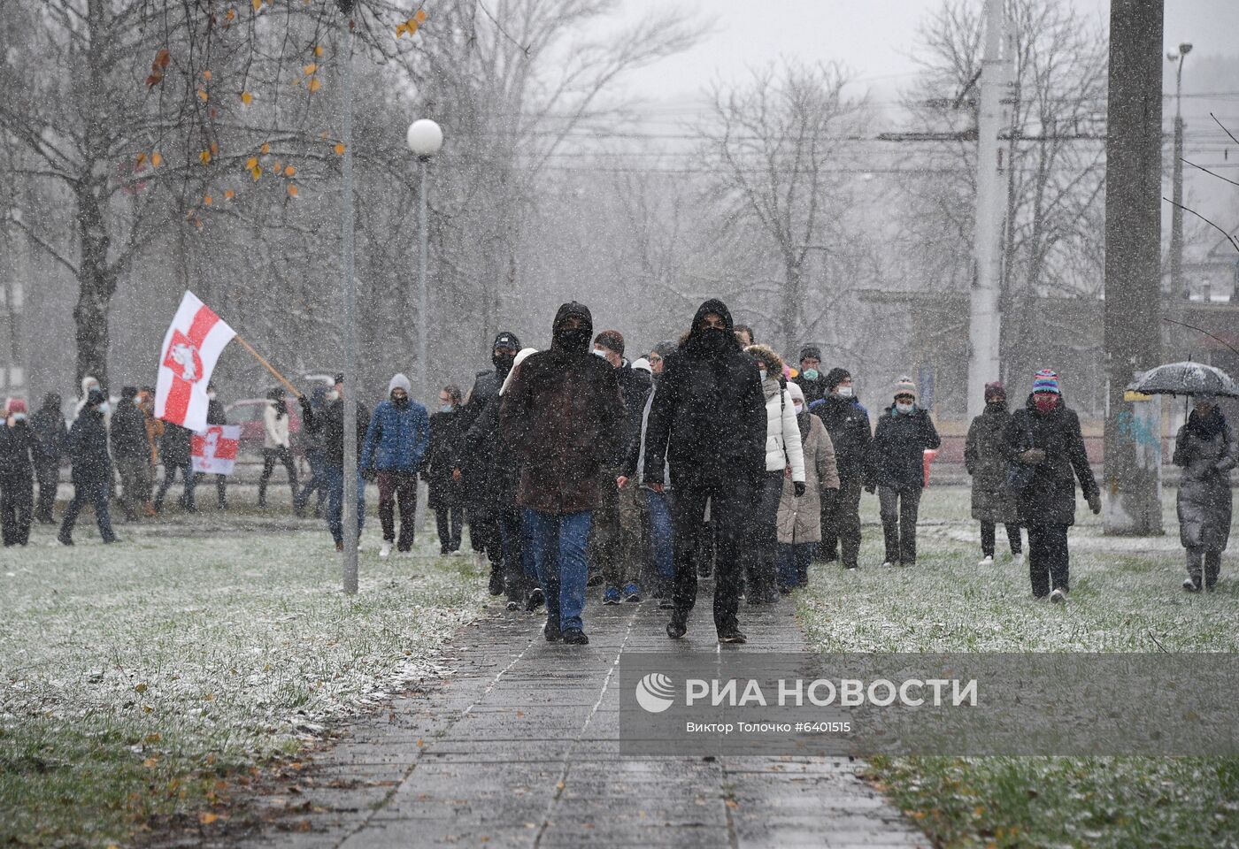 Акция протеста в Минске