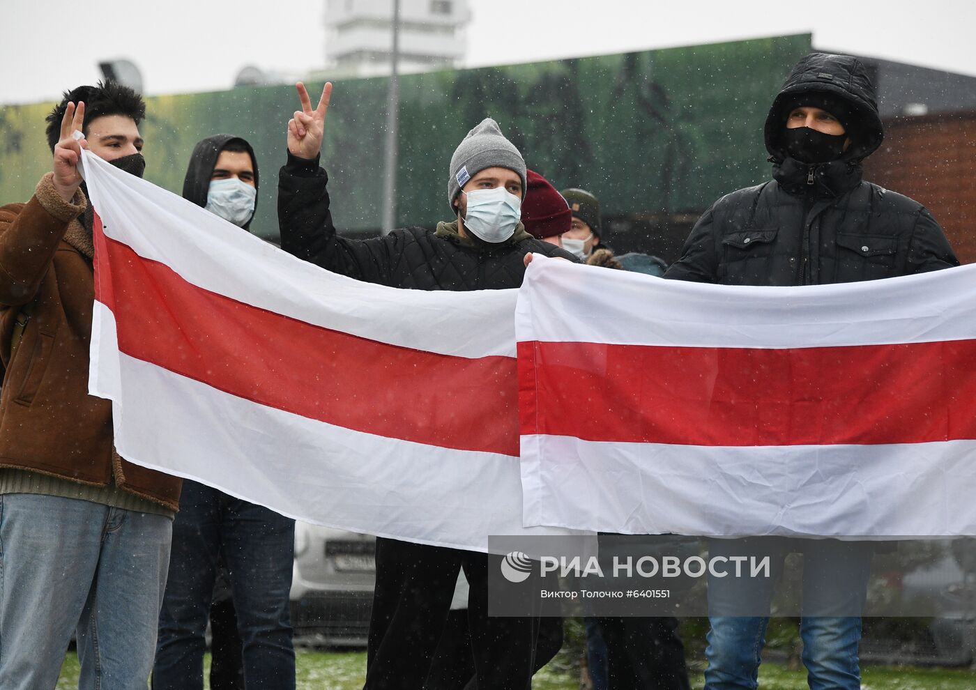 Акция протеста в Минске