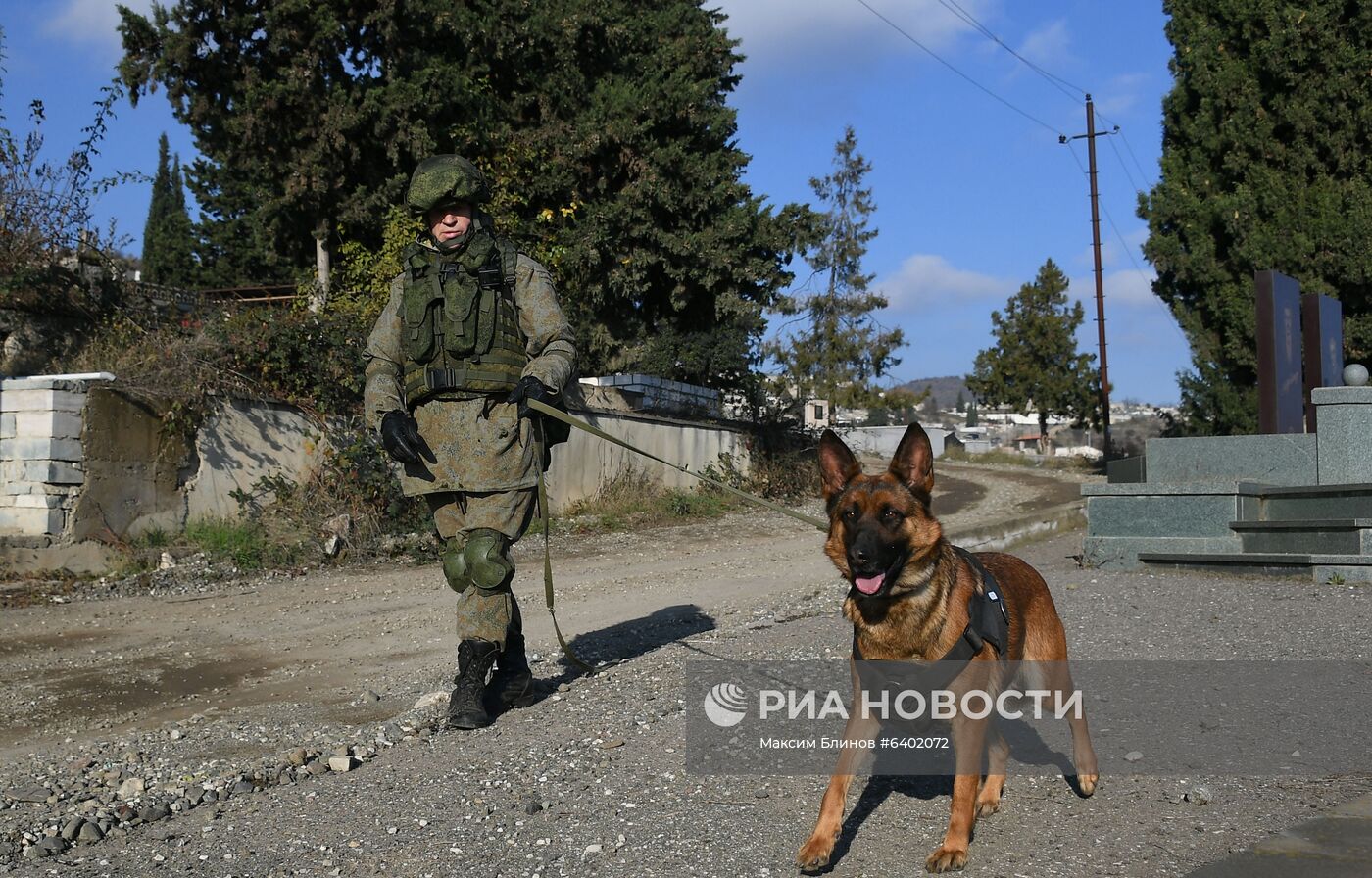 Разминирование жилого сектора в Степанакерте и его окрестностях