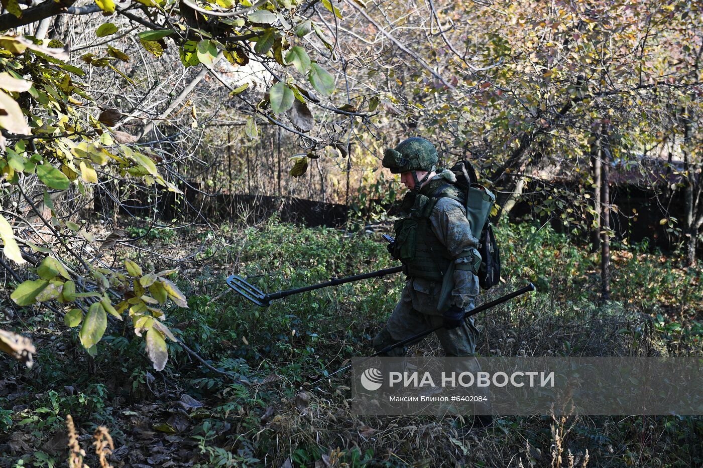 Разминирование жилого сектора в Степанакерте и его окрестностях