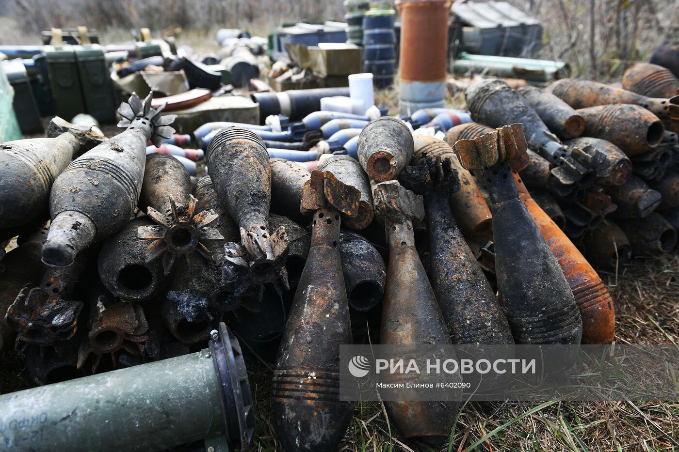 Разминирование жилого сектора в Степанакерте и его окрестностях