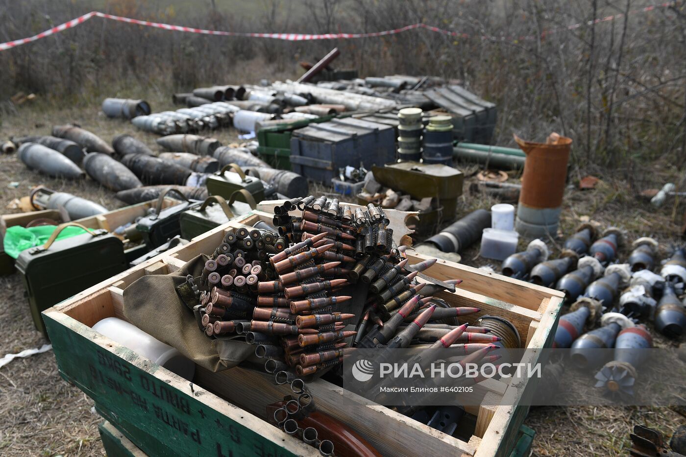 Разминирование жилого сектора в Степанакерте и его окрестностях