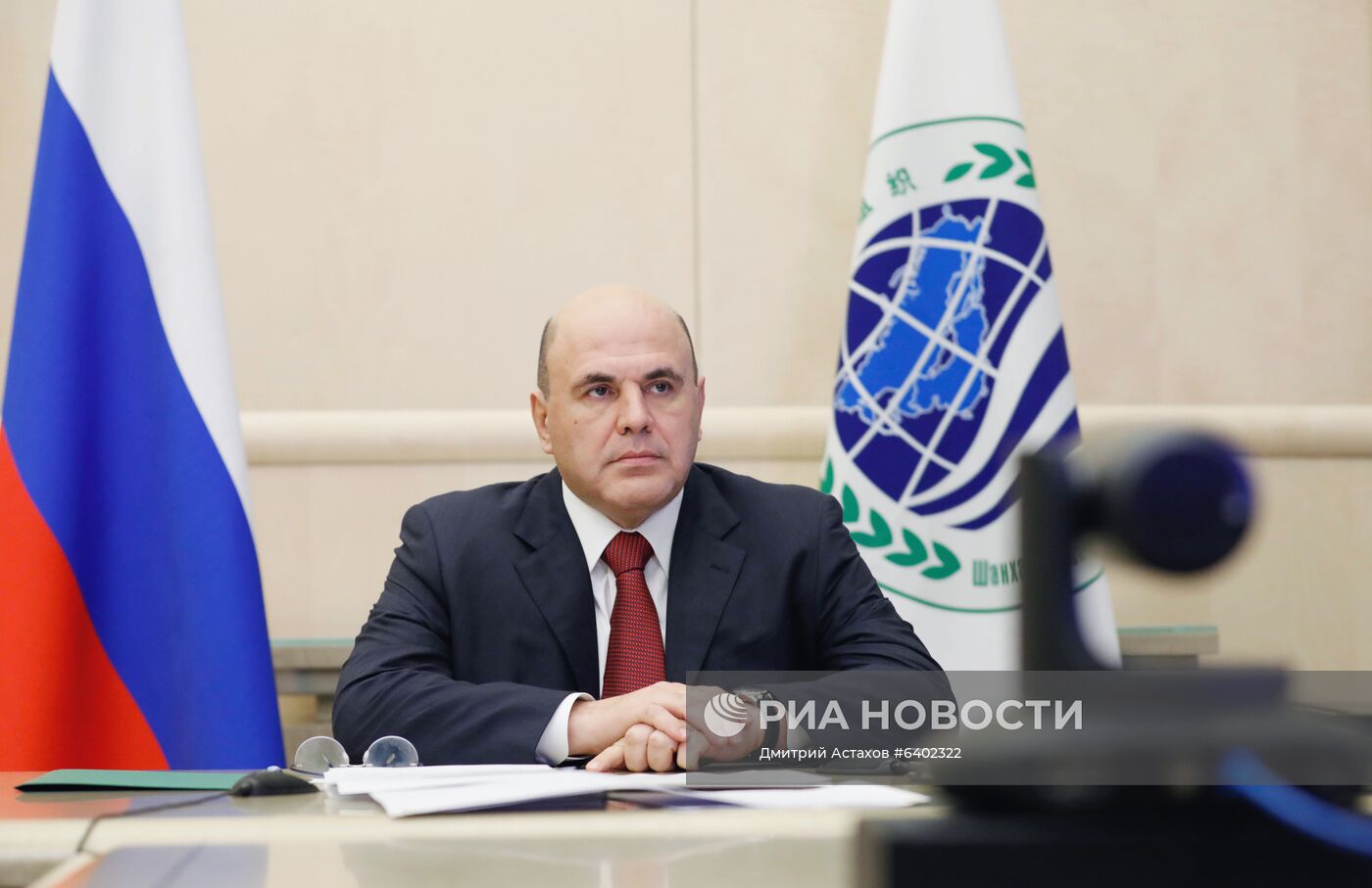 Премьер-министр РФ М. Мишустин принял участие в заседании Совета глав правительств государств - членов ШОС
