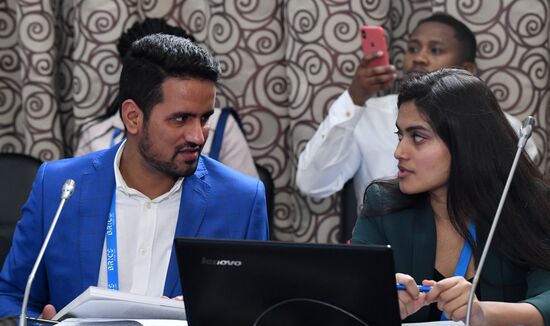 Молодежный саммит БРИКС. Встреча министров и руководителей ведомств стран БРИКС, курирующих молодежную политику. День второй