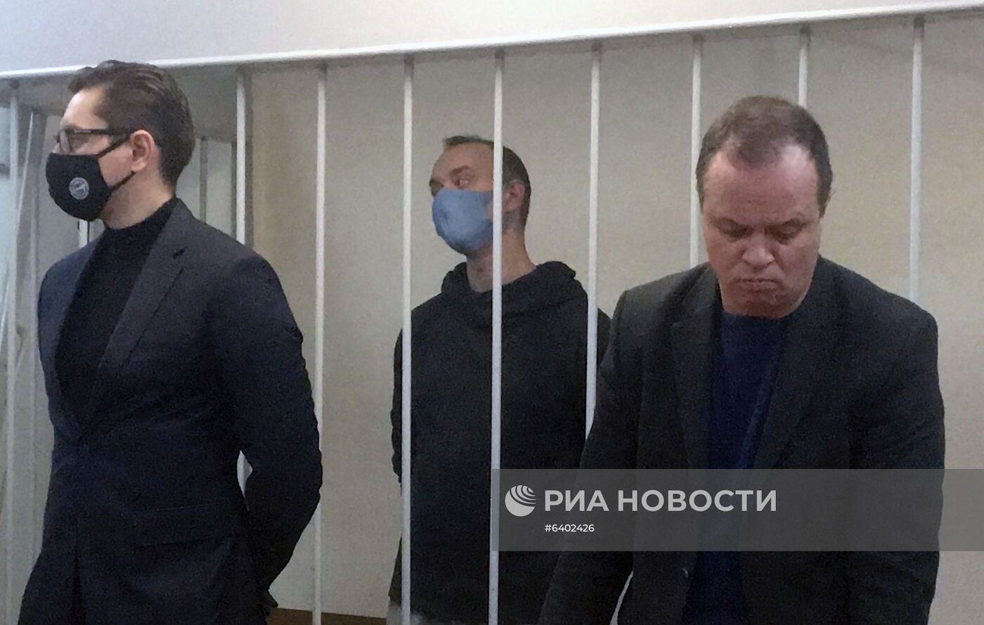 Рассмотрение ходатайства следствия о продлении ареста И. Сафронова