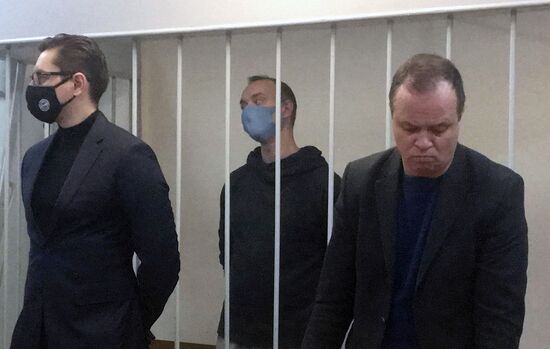 Рассмотрение ходатайства следствия о продлении ареста И. Сафронова