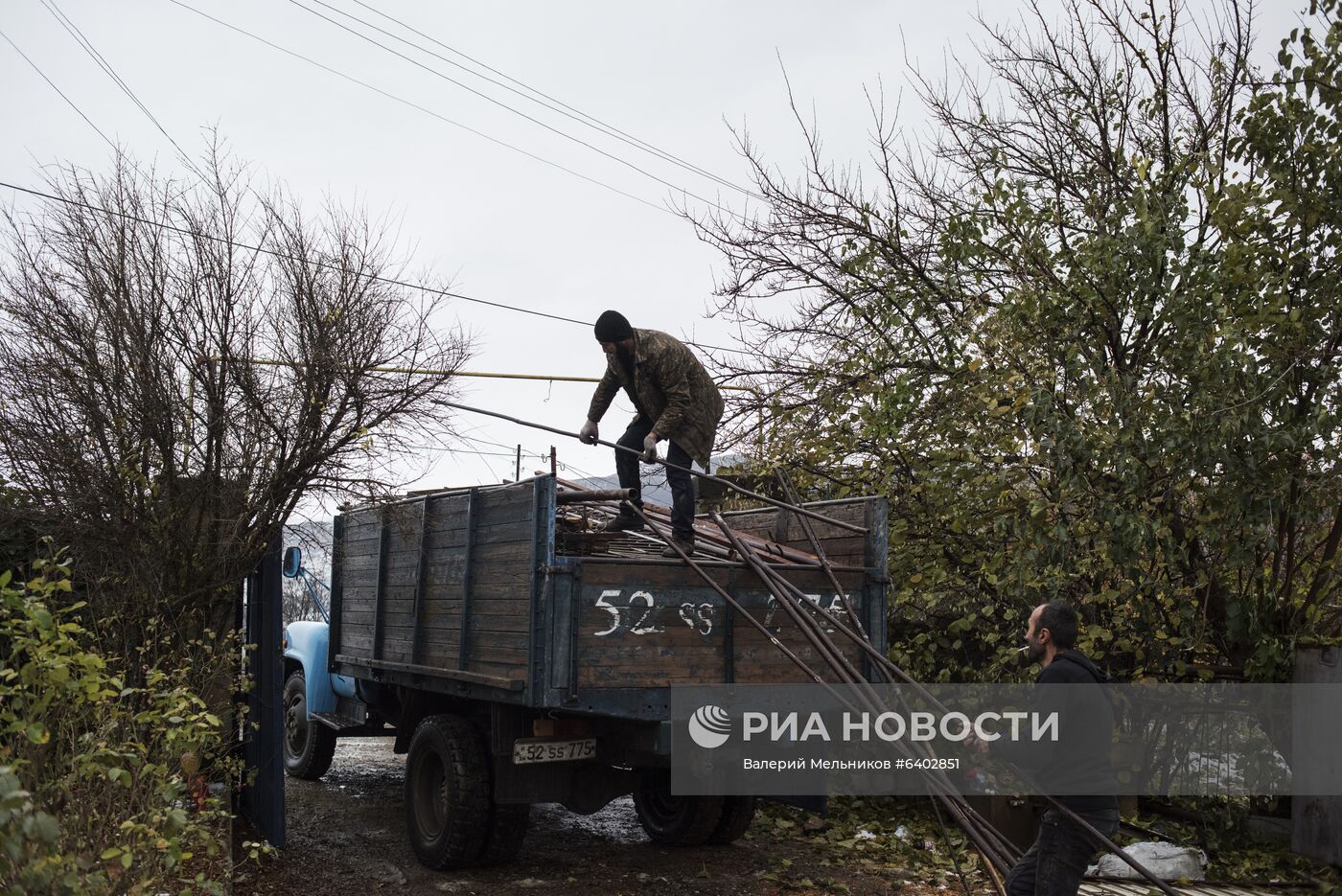 Город Бердзор накануне передачи Лачинского района Азербайджану