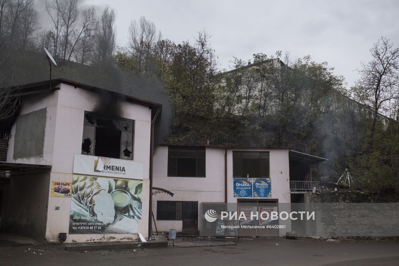 Город Бердзор накануне передачи Лачинского района Азербайджану