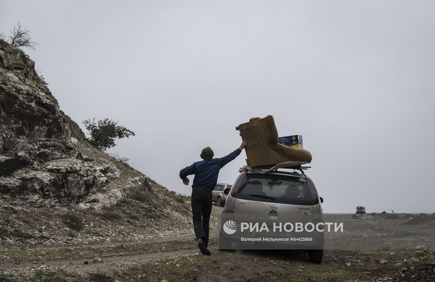 Город Бердзор накануне передачи Лачинского района Азербайджану