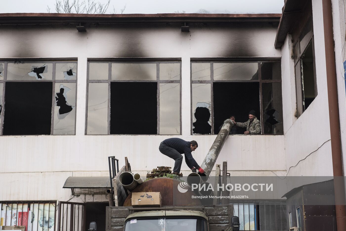 Город Бердзор накануне передачи Лачинского района Азербайджану