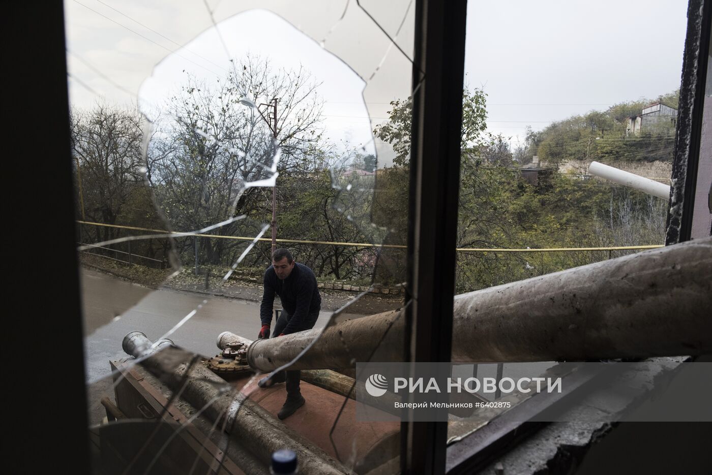 Город Бердзор накануне передачи Лачинского района Азербайджану