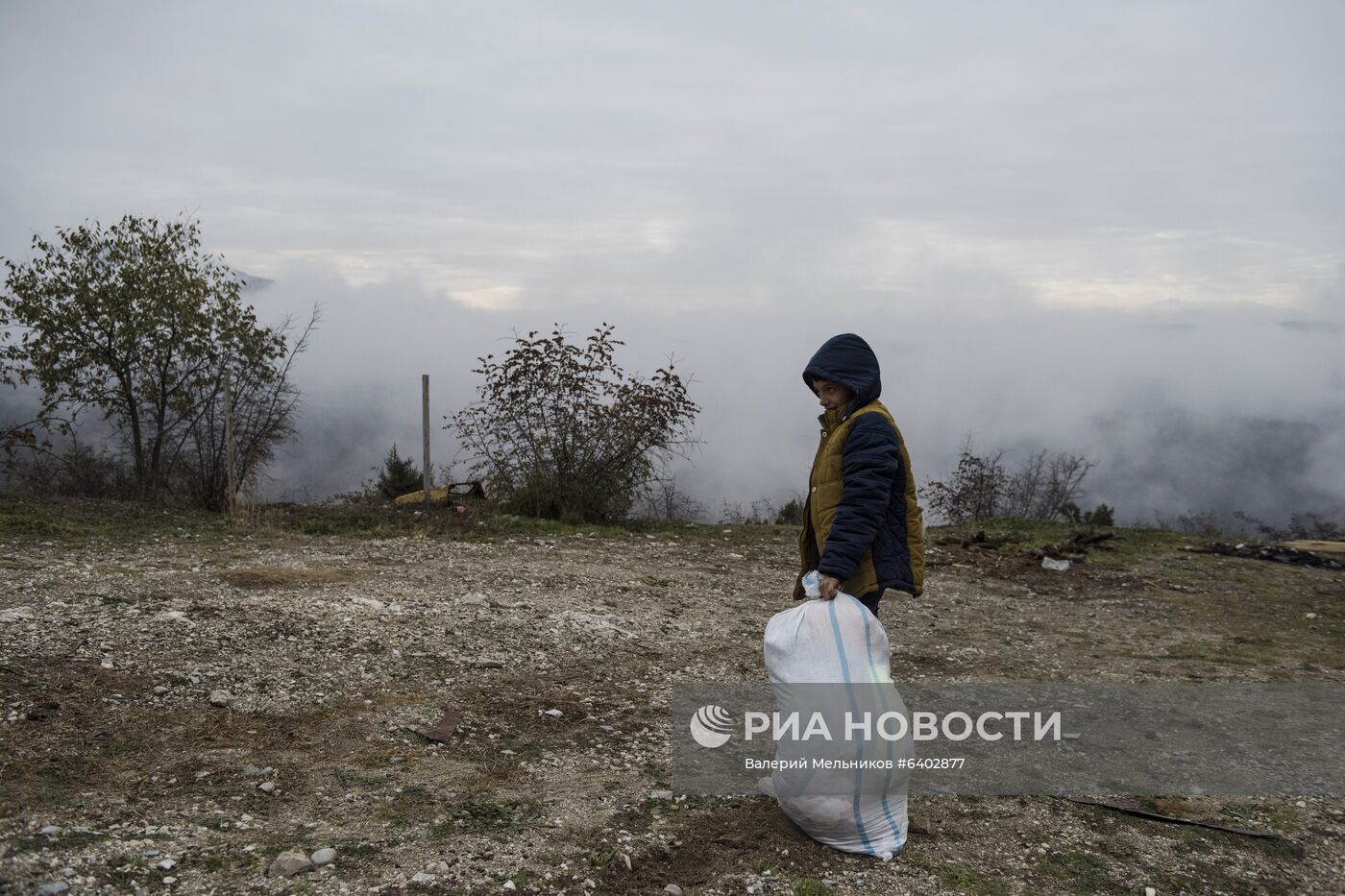 Город Бердзор накануне передачи Лачинского района Азербайджану