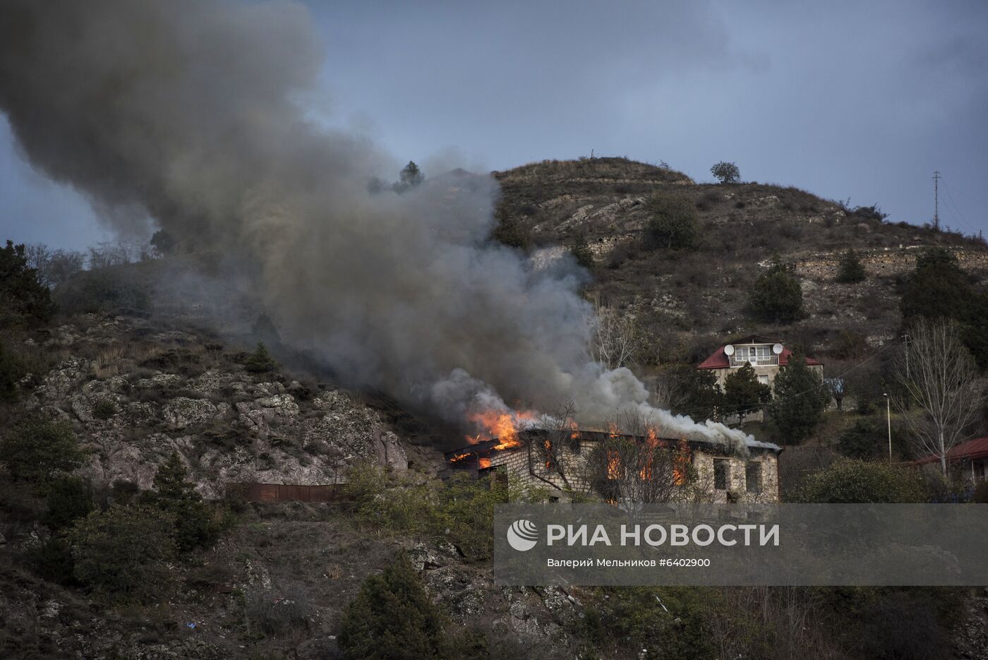 Город Бердзор накануне передачи Лачинского района Азербайджану