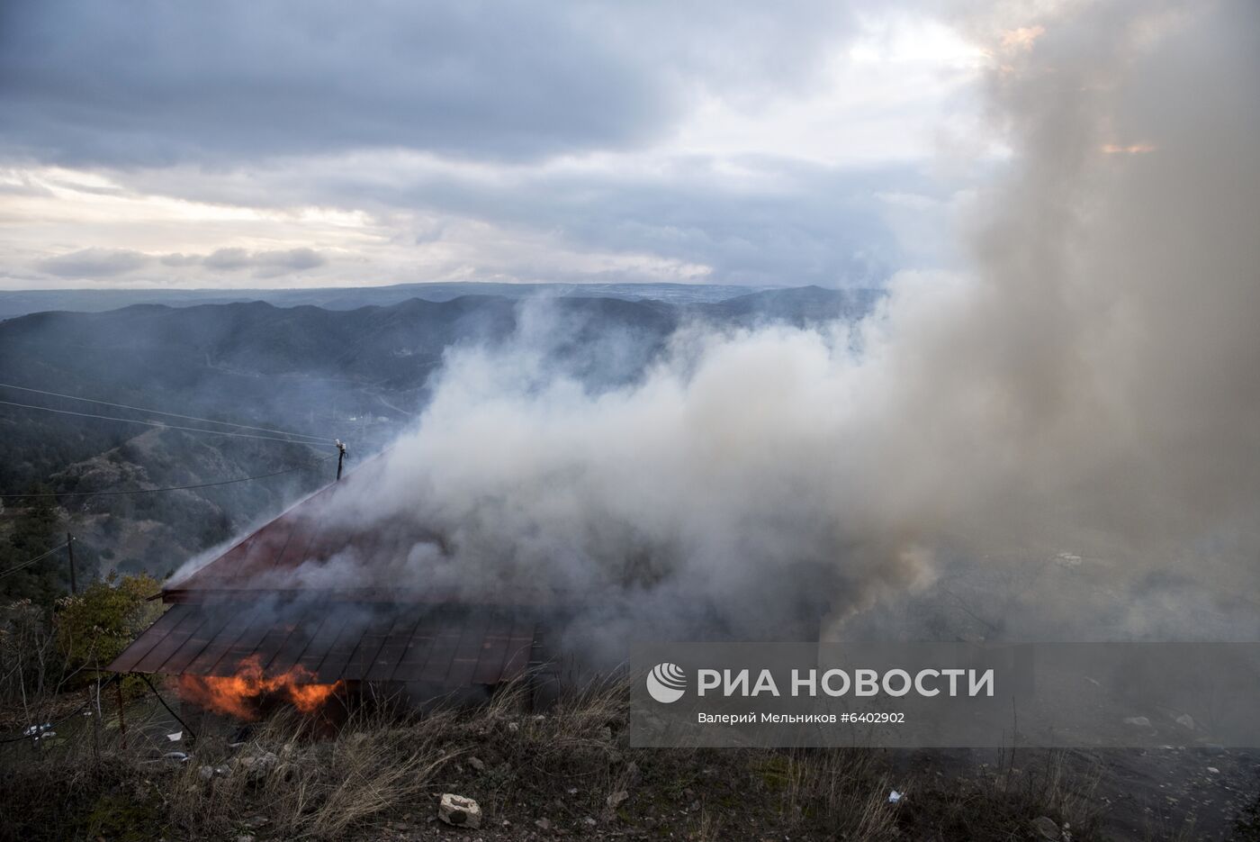 Город Бердзор накануне передачи Лачинского района Азербайджану