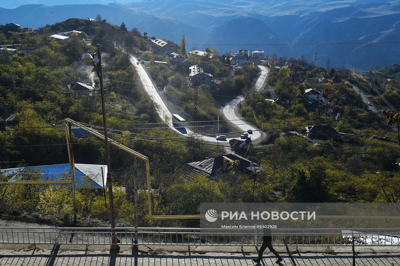 Город Бердзор накануне передачи Лачинского района Азербайджану