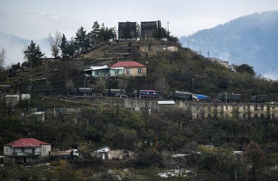 Город Бердзор накануне передачи Лачинского района Азербайджану