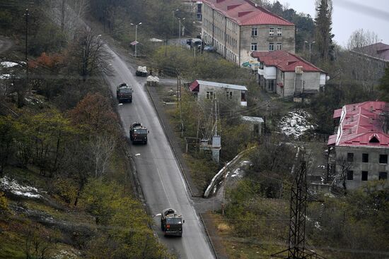 Город Бердзор накануне передачи Лачинского района Азербайджану