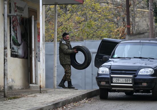 Город Бердзор накануне передачи Лачинского района Азербайджану