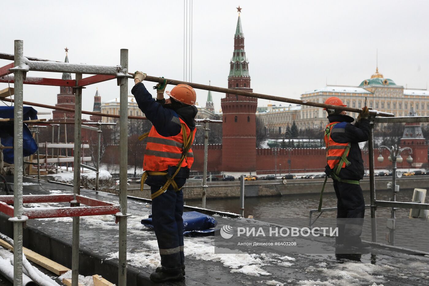 Ремонт Большого Каменного моста