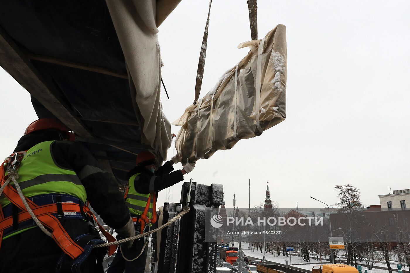 Ремонт Большого Каменного моста