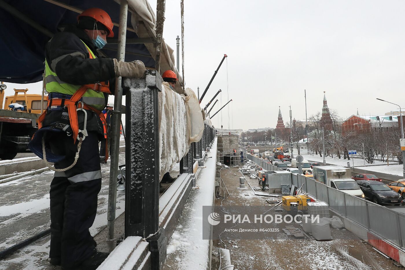 Ремонт Большого Каменного моста