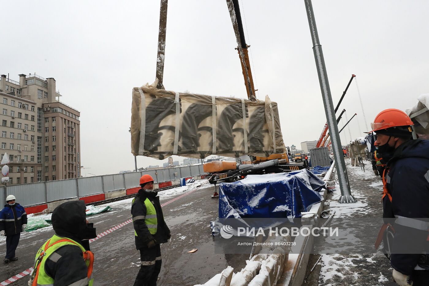 Ремонт Большого Каменного моста