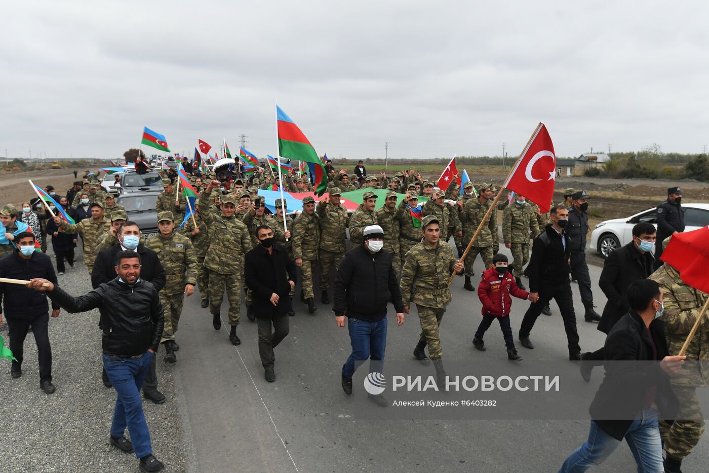 Празднования в Азербайджане по случаю возвращения Лачинского района