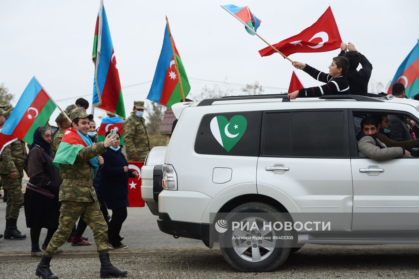 Празднования в Азербайджане по случаю возвращения Лачинского района