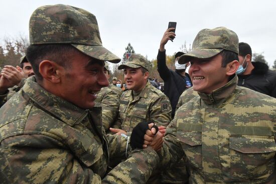 Празднования в Азербайджане по случаю возвращения Лачинского района