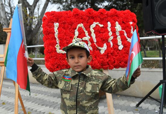 Празднования в Азербайджане по случаю возвращения Лачинского района