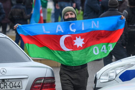 Празднования в Азербайджане по случаю возвращения Лачинского района