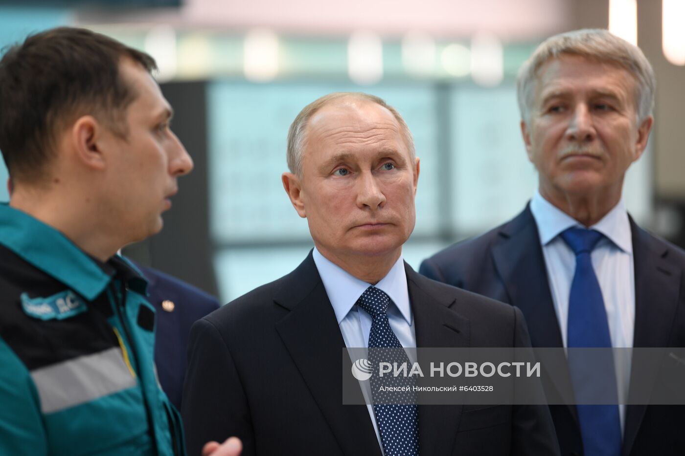 Рабочая поездка президента РФ В. Путина в Тюменскую область