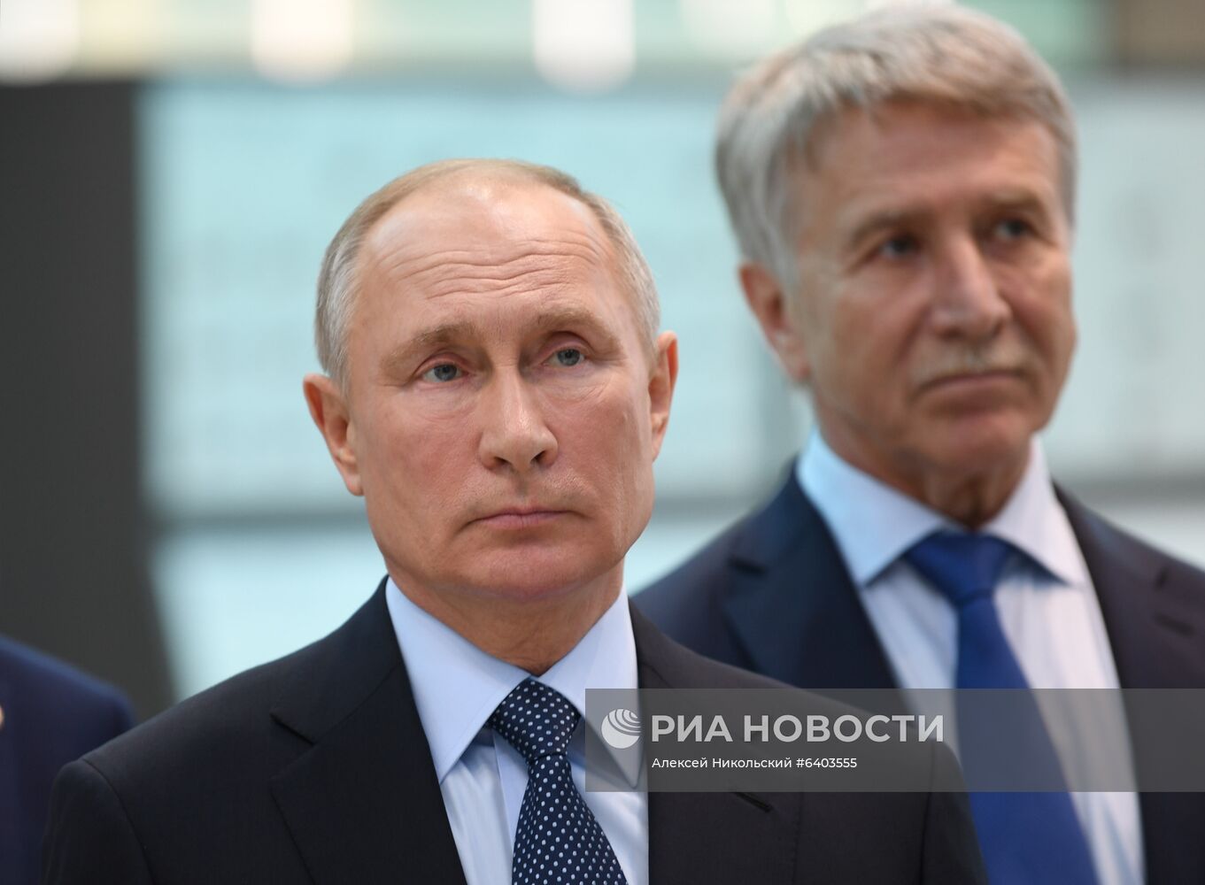 Рабочая поездка президента РФ В. Путина в Тюменскую область