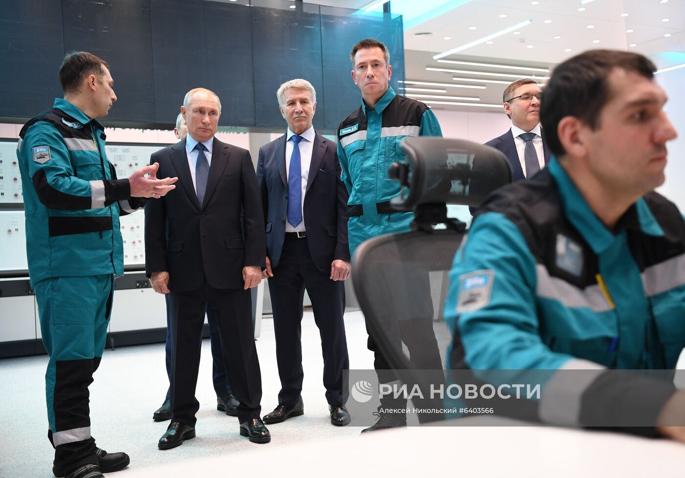 Рабочая поездка президента РФ В. Путина в Тюменскую область