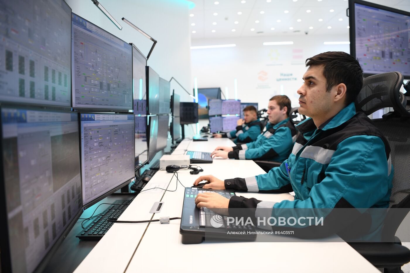 Рабочая поездка президента РФ В. Путина в Тюменскую область