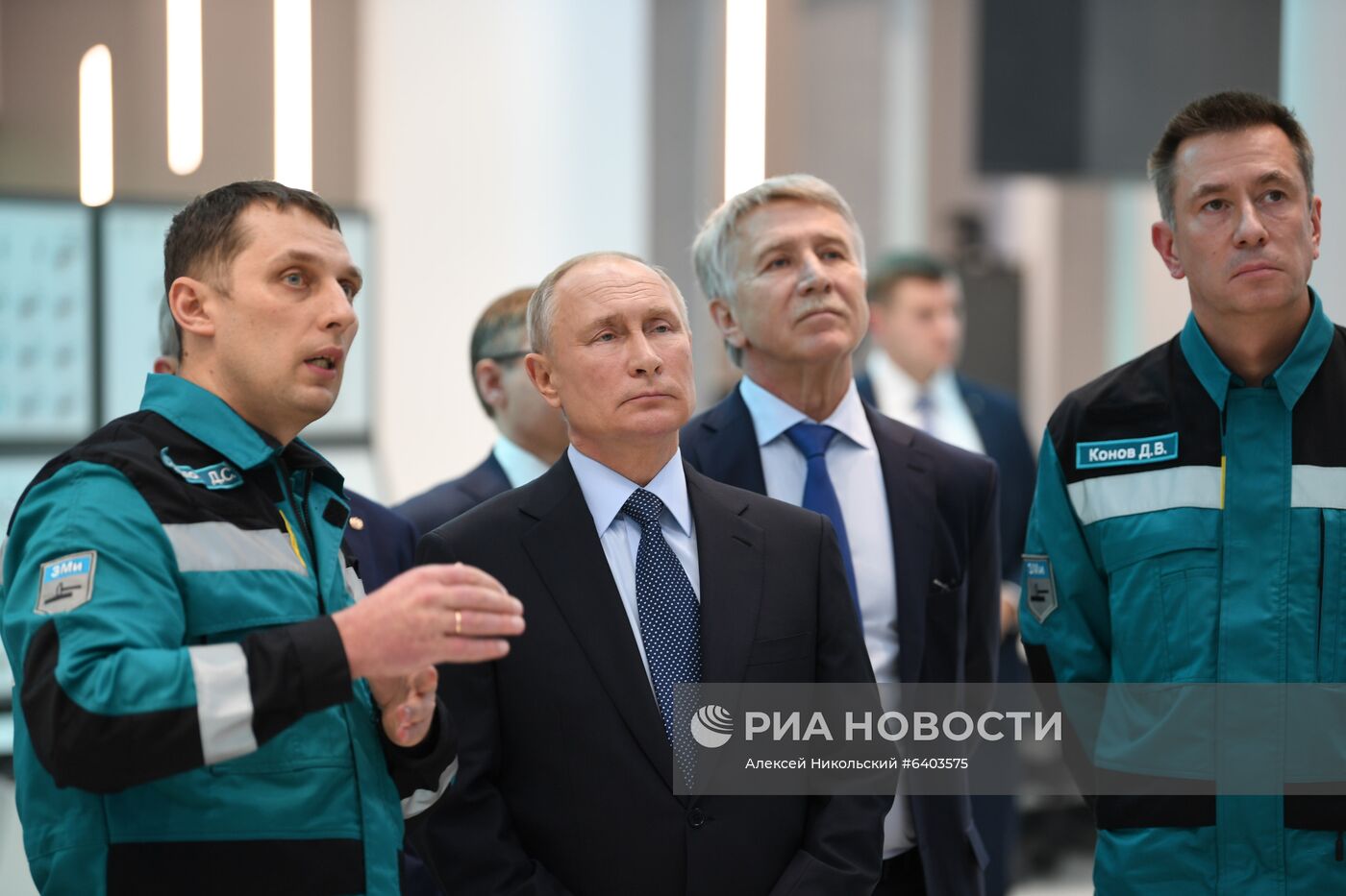 Рабочая поездка президента РФ В. Путина в Тюменскую область