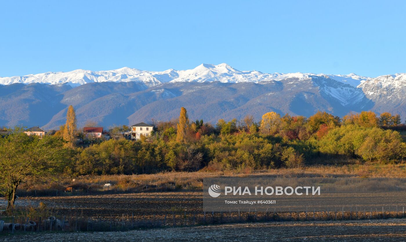 Осень в Абхазии