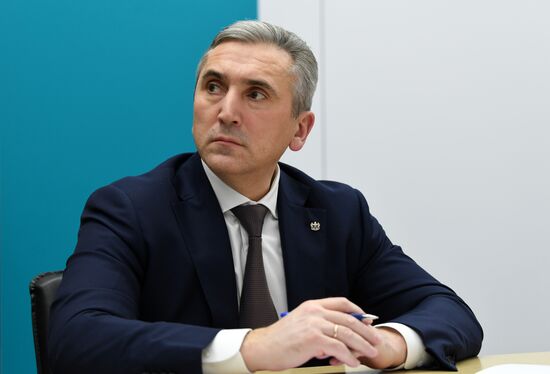 Рабочая поездка президента РФ В. Путина в Тюменскую область