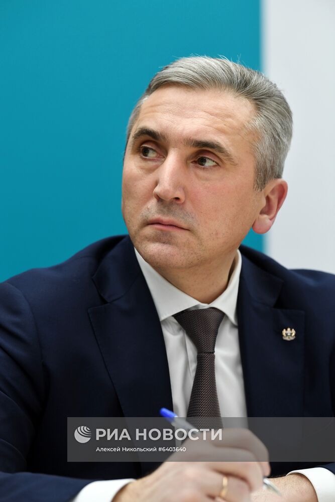 Рабочая поездка президента РФ В. Путина в Тюменскую область