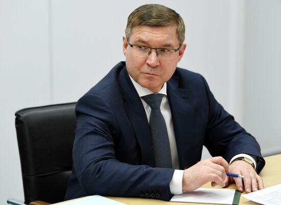 Рабочая поездка президента РФ В. Путина в Тюменскую область