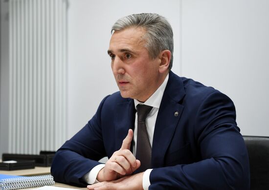 Рабочая поездка президента РФ В. Путина в Тюменскую область