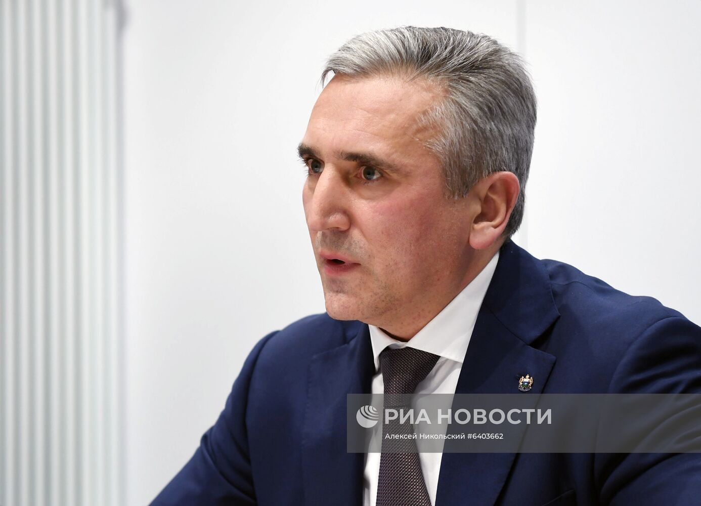 Рабочая поездка президента РФ В. Путина в Тюменскую область